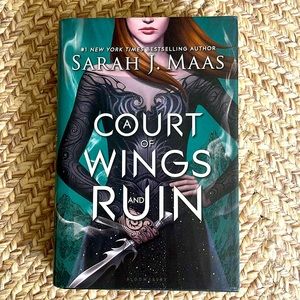 A Court of Wings and Ruin by Sarah J. Maas (hardcover)